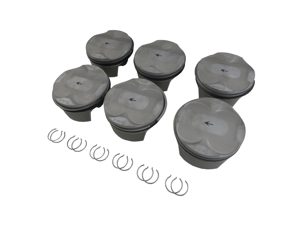 10476546 Kolben Kit Satz für Porsche 911 3,8 M97 M9701 Mahle